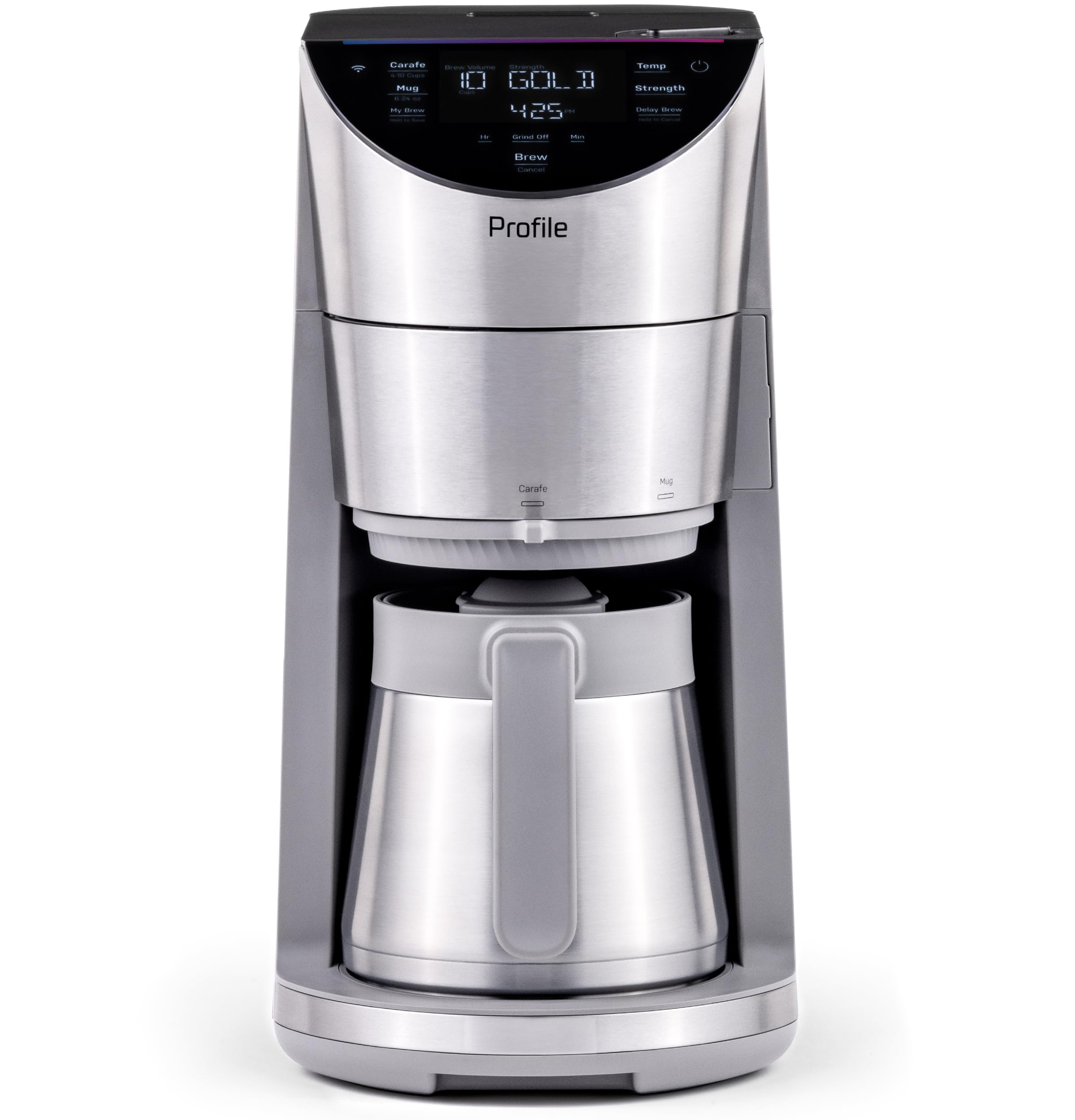 GE Profile Café Coffee Maker in stainless steel